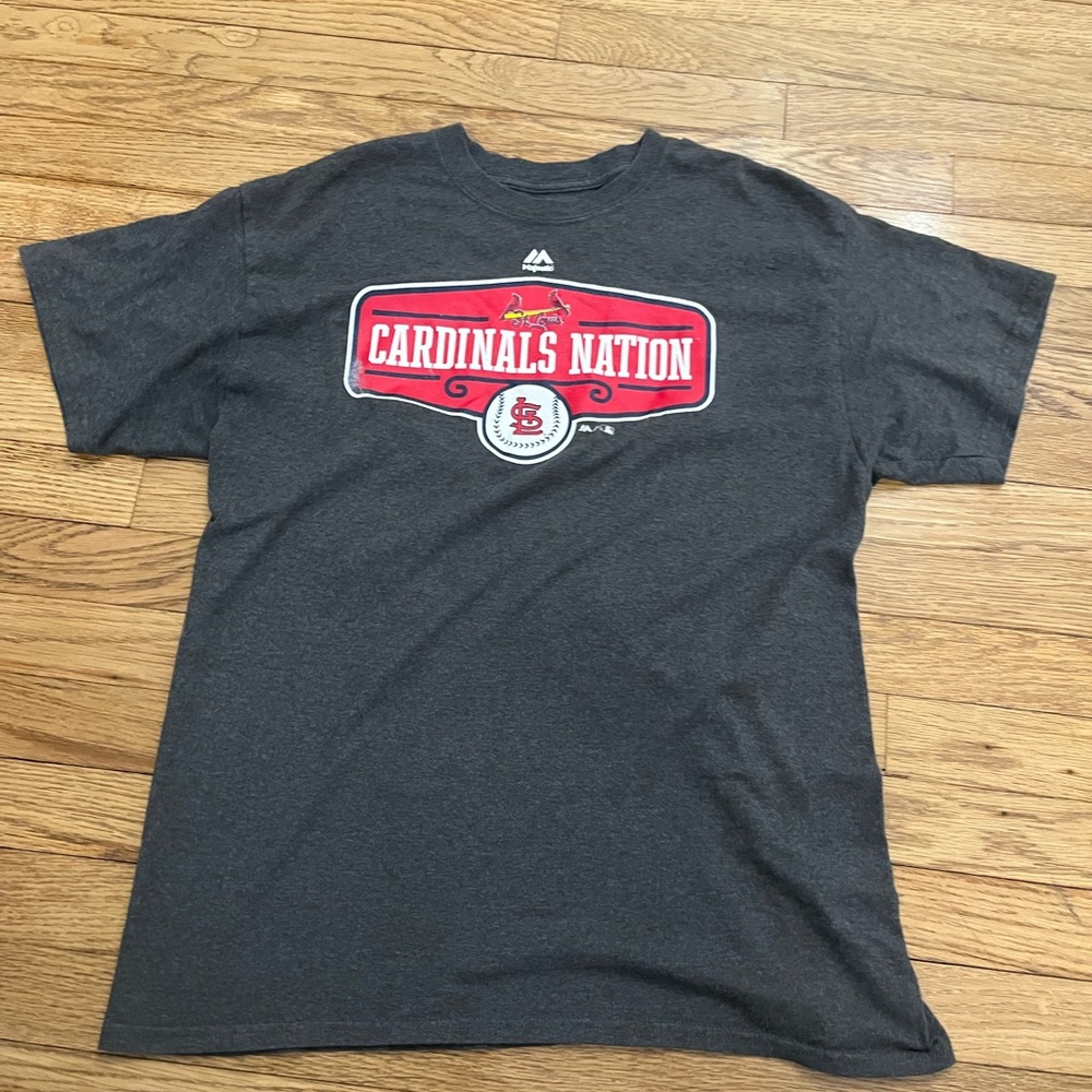 Cardinals Nation Gray T-Shirt